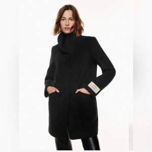 Wilfred - The Cocoon Coat - XXS - Navy Blue